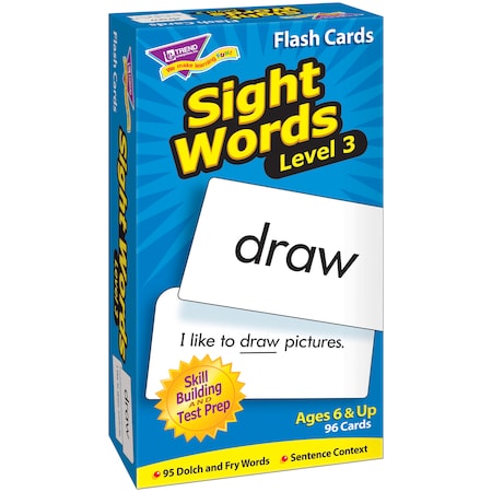 Trend Enterprises Sight Words - Level 3 Skill Drill Flash Cards T53019